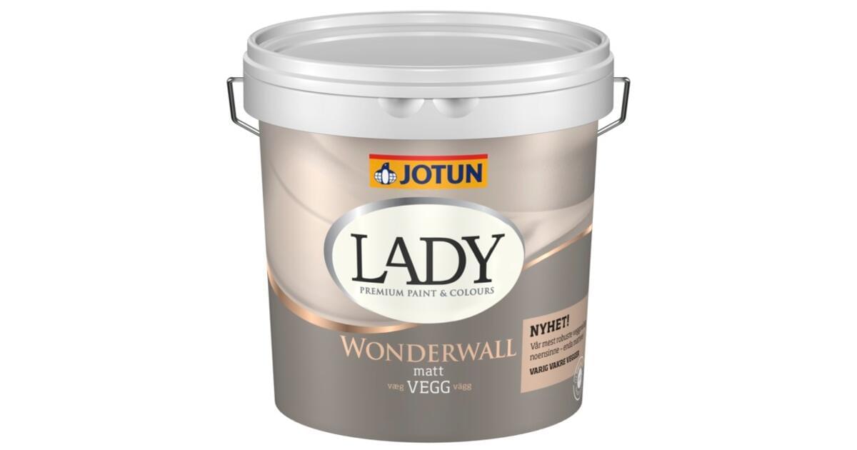 Jotun Interi Rmaling Lady Wonderwall Hvit Base L Maxbo