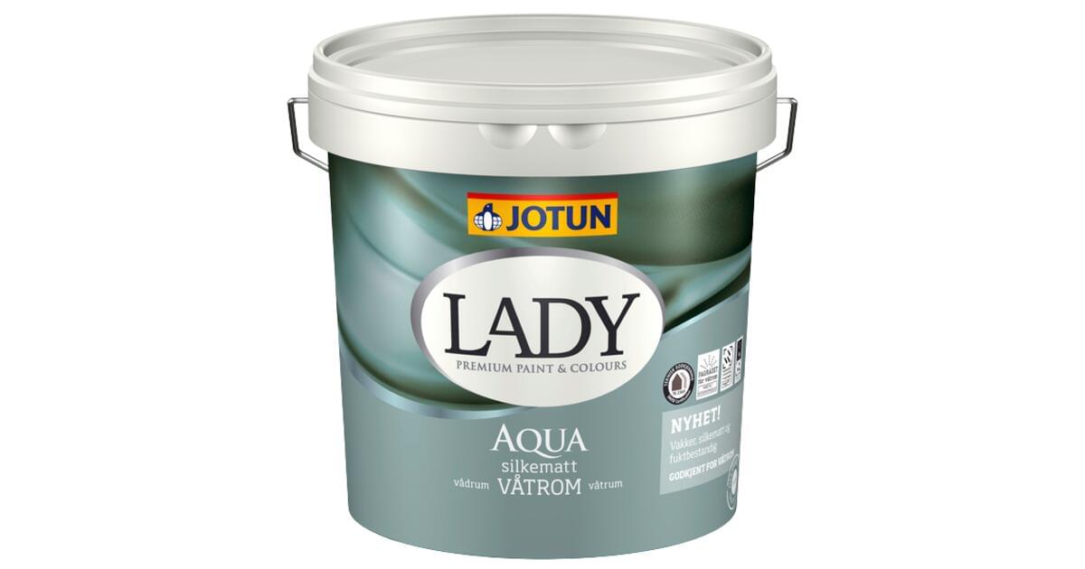 Jotun Våtromsmaling lady aqua hvit base 2 7l Maxbo