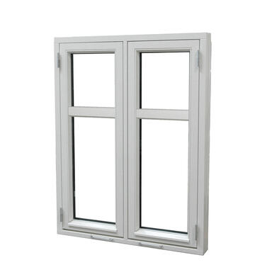 Vindu sidehengslet 2rams 140x100 3 lags glass u-verdi 1,0 hvitmalt 115 mm karm-2