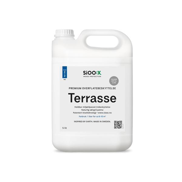 Premium overflatebeskyttelse terrasse 5l SiOO:X trinn 2 av 2