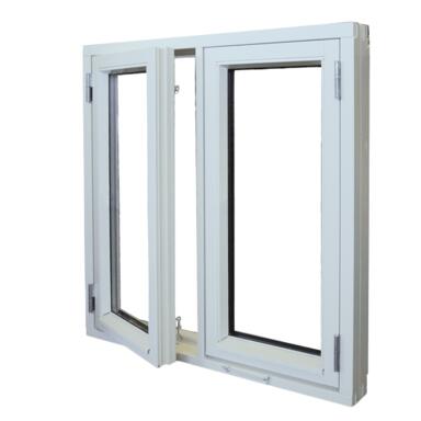 Vindu sidehengslet 2rams 140x100 3 lags glass u-verdi 1,0 hvitmalt 115 mm karm-1