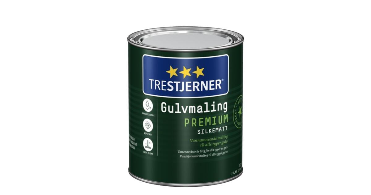 Scanox Gulvmaling Trestjerner Premium C-base 0.68l | Maxbo