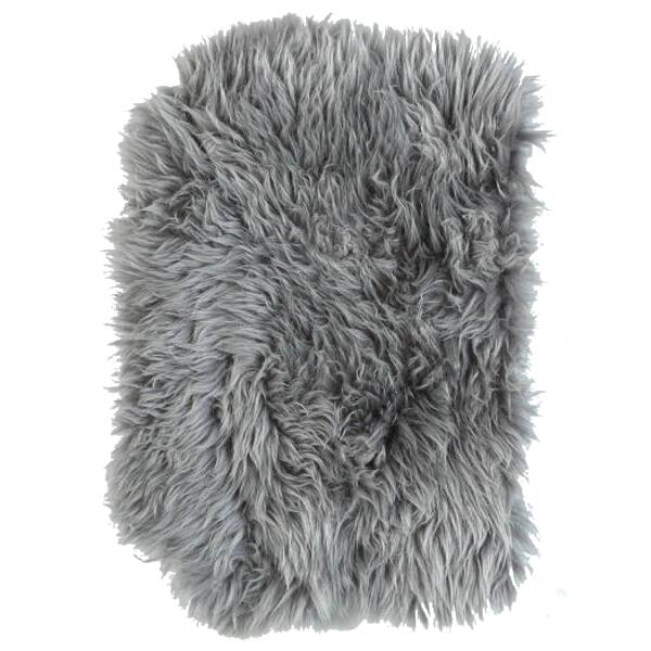 Teppe sitteunderlag sau grey 30x40 sitteunderlag i saueskinn-1