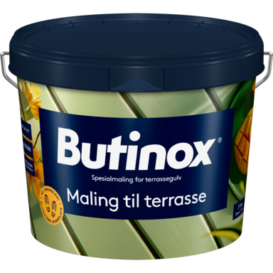 Terrassemaling hvit 2,7l-1