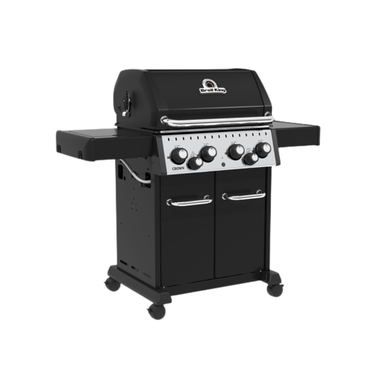 Gassgrill crown 2 490 4 brennere og rotis brenner